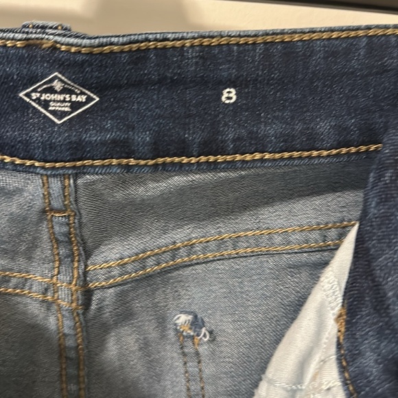 St. John’s bay boot cut jeans - Picture 2 of 3